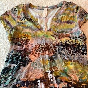 Michelle Morin for Pilcro - Asian-Inspired Top - Size XS - Gently Worn